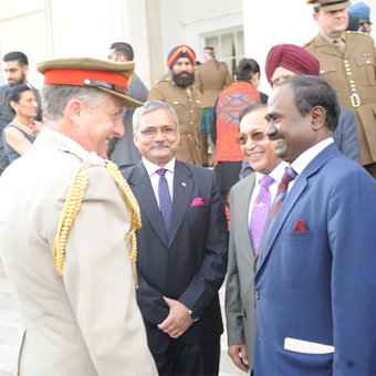 The Chief of the General Staff, General Sir Nick Carter, KCB, CBE, DSO, ADC Gen.
